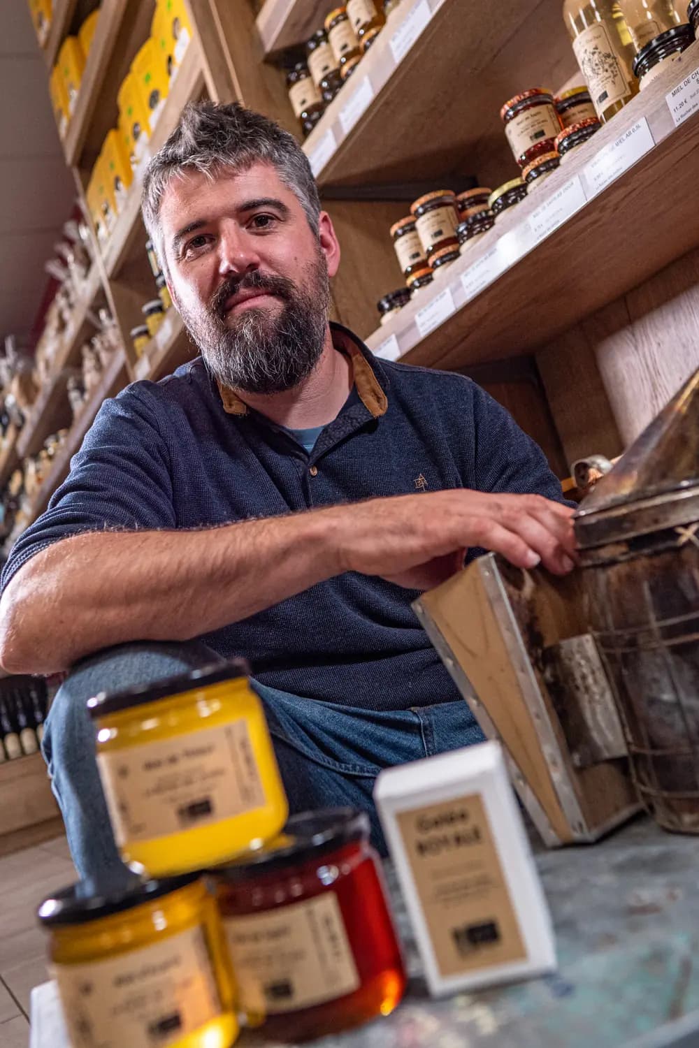 Campagne publicitaire - -Saveurs fermières de la Thur- - Producteurs dans le magasin - WMTProd 2022-39